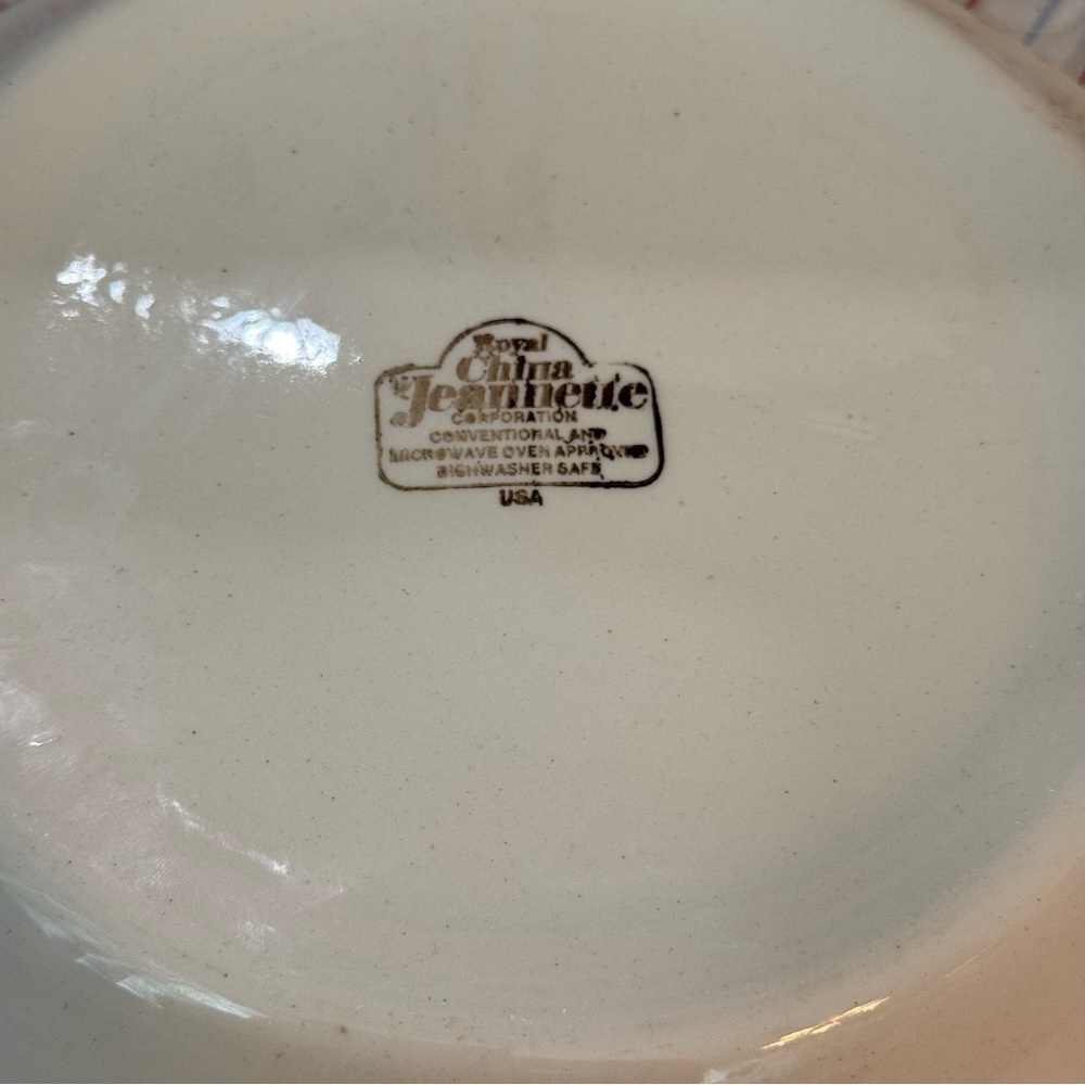 ROYAL JEANETTE USA vintage quiche lorraine recipe pie dish, casserole dish - Picture 8 of 8